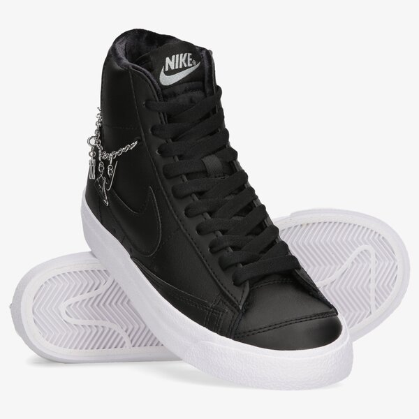 Sporta apavi sievietēm NIKE W BLAZER MID '77 LX dm0850-001 krāsa melna