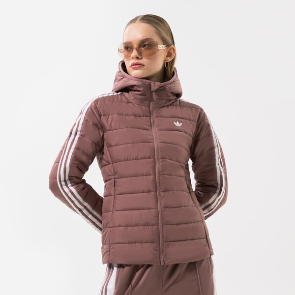 Sieviešu ziemas jaka ADIDAS JAKA SLIM JACKET hk5250 krāsa brūna