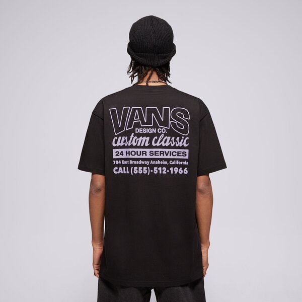 Vīriešu t krekli VANS T-SHIRT SHOP FRONT SS vn000m60blk krāsa melna