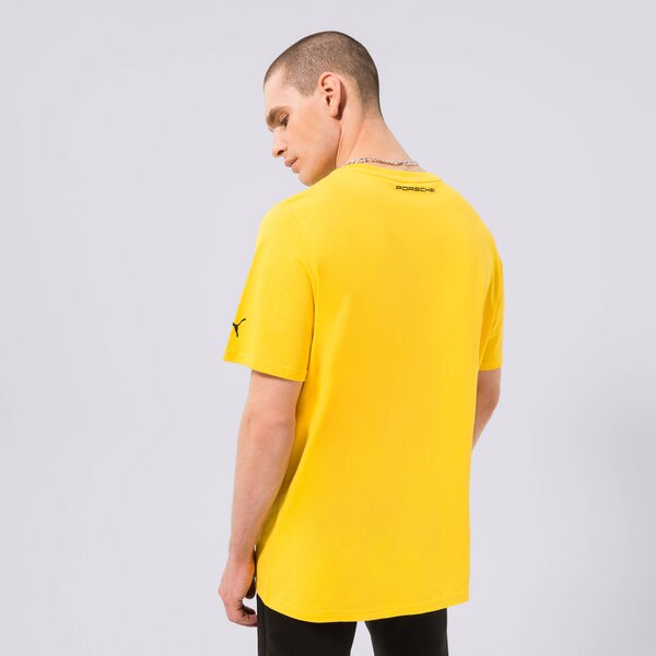 Vīriešu t krekli PUMA T-SHIRT PUMA PL GRAPHIC TEE 2 534832-02 krāsa dzeltena