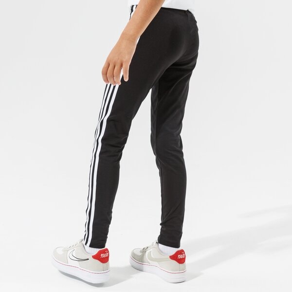 Bērnu bikses ADIDAS BIKSES 3STRIPES LEGG GIRL ed7820 krāsa melna