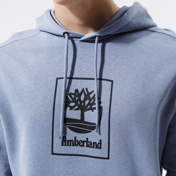 Vīriešu džemperis TIMBERLAND  DŽEMPERIS AR KAPUCI  TREE LOGO HOODED TEMPEST tb0a5phmca01 krāsa zila