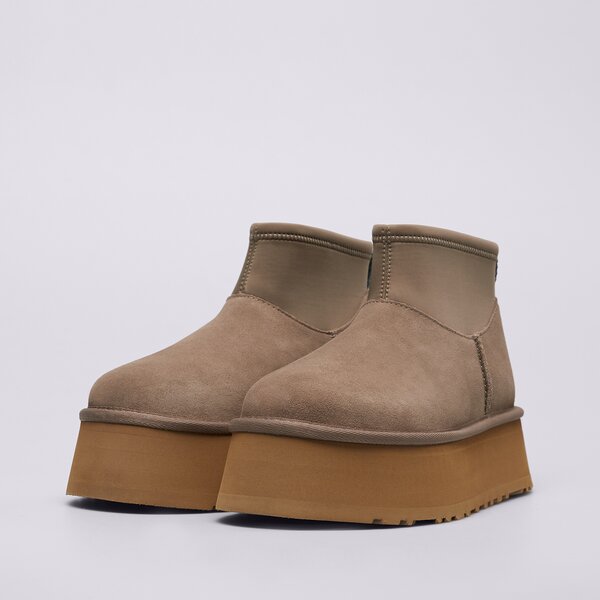 Casual sievietēm UGG W CLASSIC MINI DIPPER 1168170-skp krāsa brūna