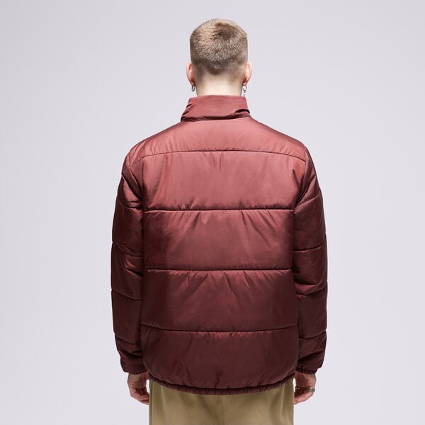 Ziemas jaka vīriešiem LEVI'S JAKA ZIEMAS SUNSET SHORT PUFFER a5640-0003 krāsa bordo