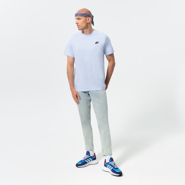Vīriešu t krekli NIKE T-SHIRT SPORTSWEAR CLUB FLEECE ar4997-548 krāsa zila