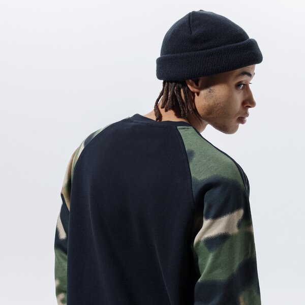 Vīriešu džemperis ADIDAS DŽEMPERIS CAMO CREW gn1858 krāsa melna