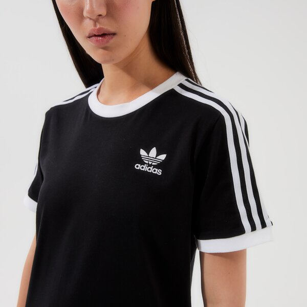 Krekli sievietēm ADIDAS 3 STRIPES CALIFORNIA T-SHIRT gn2900 krāsa melna