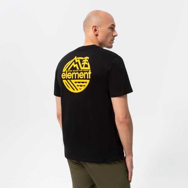 Vīriešu t krekli ELEMENT T-SHIRT BURKETT c1ssn5-3732 krāsa melna