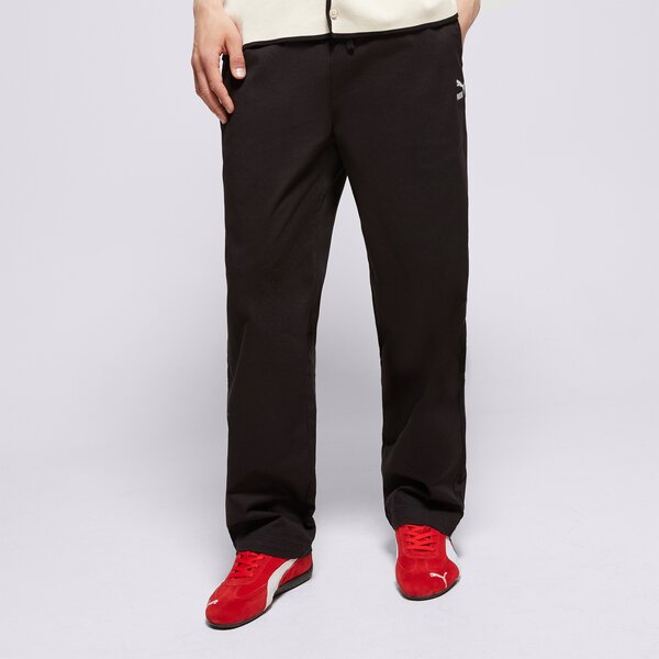 Vīriešu bikses PUMA BIKSES BETTER CLASSICS WOVEN PANTS 62425901 krāsa melna