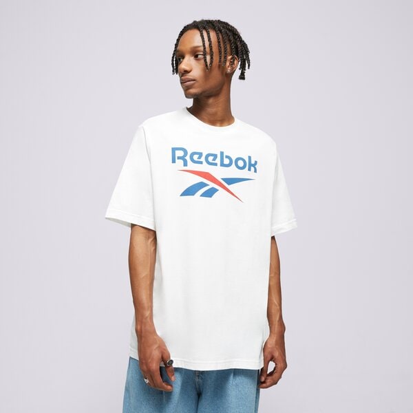 Vīriešu t krekli REEBOK T-KREKLS REEBOK IDENTITY BIG LOGO TEE 100071175 krāsa balta