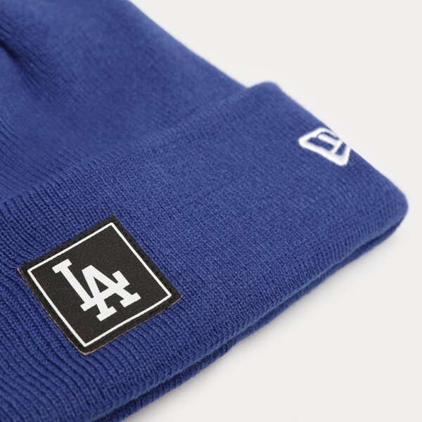 Vīriešu ziemas cepure NEW ERA CEPURE TEAM BEANIE LA DODGERS BLU LOS ANGELES DODGER 60284970 krāsa zila