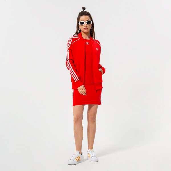 Sieviešu ADIDAS KLEITA SPORTA KOSTIMSS hc2037 krāsa sarkana