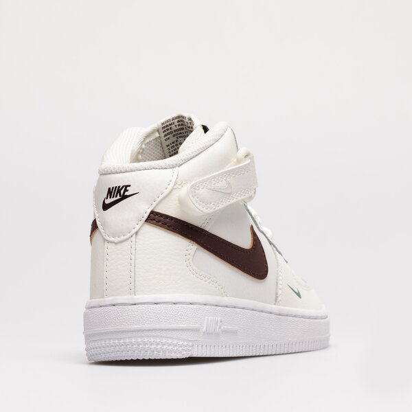 Sporta apavi bērniem NIKE AIR FORCE 1 MID SE  fj2895-100 krāsa balta