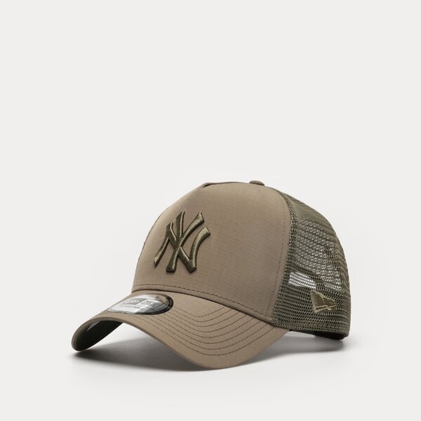 Vīriešu cepure ar nagu NEW ERA CEPURE TECH RIPSTOP TRUCKER NYY NEW YORK YANKEES 60358054 krāsa haki