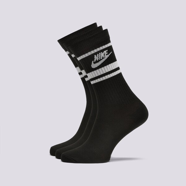 Sieviešu zeķes NIKE ESSENTIAL STRIPE SOCKS (3 PACKS)  dx5089-010 krāsa melna