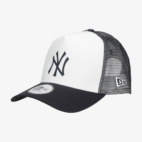 Vīriešu cepure ar nagu NEW ERA CEPURE TEAM BLOCK TRUCKER NYY NEW YORK YANKEES 12380796 krāsa balta