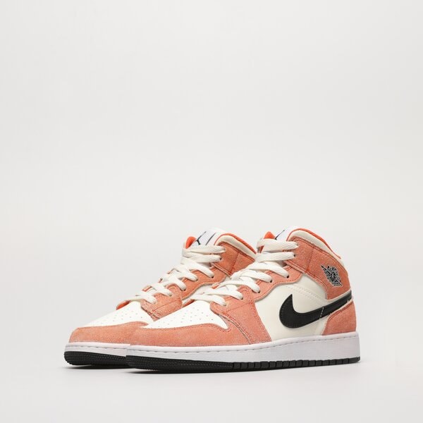 Sporta apavi bērniem AIR JORDAN 1 MID SE dv1336-800 krāsa oranža