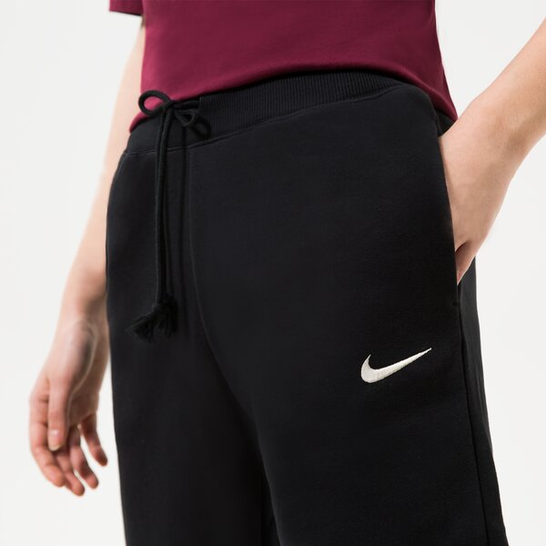 Sieviešu bikses NIKE BIKSES W NSW STYLE FLC HR PANT STD dq5688-010 krāsa melna