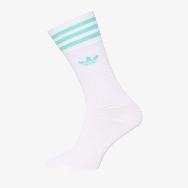 Sieviešu zeķes ADIDAS ZEĶES SOLID CREW SOCK hc9562 krāsa balta