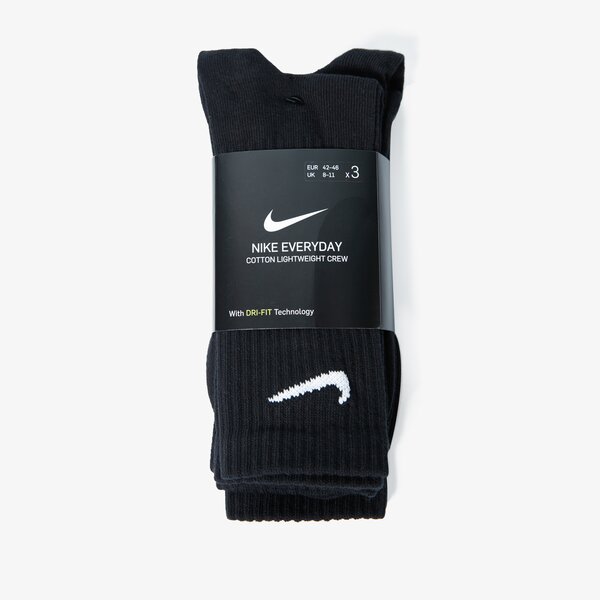 Sieviešu zeķes NIKE ZEĶES EVERYDAY 3PACK sx7676-010 krāsa melna