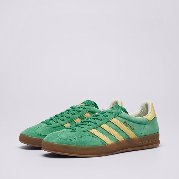 Sporta apavi vīriešiem ADIDAS GAZELLE INDOOR ih7500 krāsa zaļa