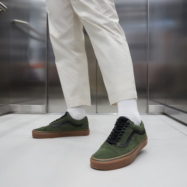 Sporta apavi vīriešiem VANS UA OLD SKOOL  vn000d3h3py1 krāsa zaļa