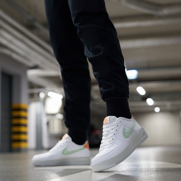 Sporta apavi bērniem NIKE AIR FORCE 1 CRATER GS dx3067-100 krāsa balta