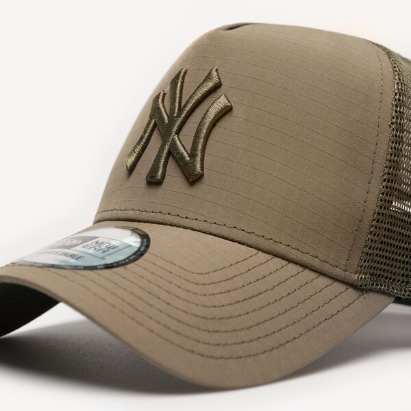 Vīriešu cepure ar nagu NEW ERA CEPURE TECH RIPSTOP TRUCKER NYY NEW YORK YANKEES 60358054 krāsa haki