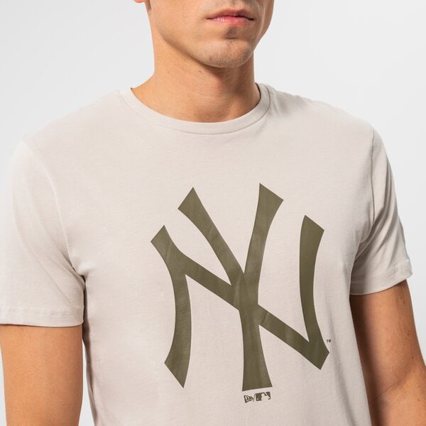 Vīriešu t krekli NEW ERA T-SHIRT TEAM LOGO NYY STN 12893127 krāsa bēša