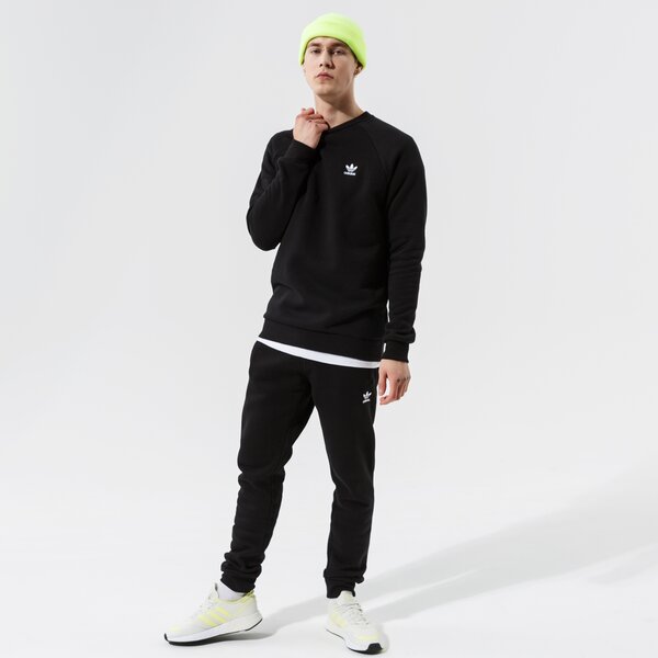 Vīriešu džemperis ADIDAS DŽEMPERIS ESSENTIAL CREW h34645 krāsa melna