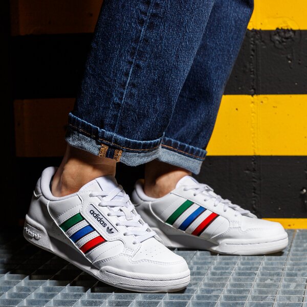 Sporta apavi bērniem ADIDAS CONTINENTAL 80 STRIPES J h05061 krāsa balta