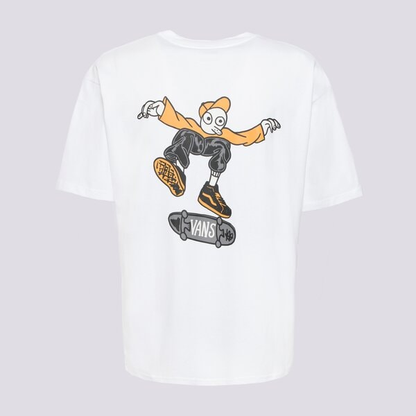 Vīriešu t krekli VANS T-SHIRT SKATER LOOSE SS vn000ktzwht krāsa balta