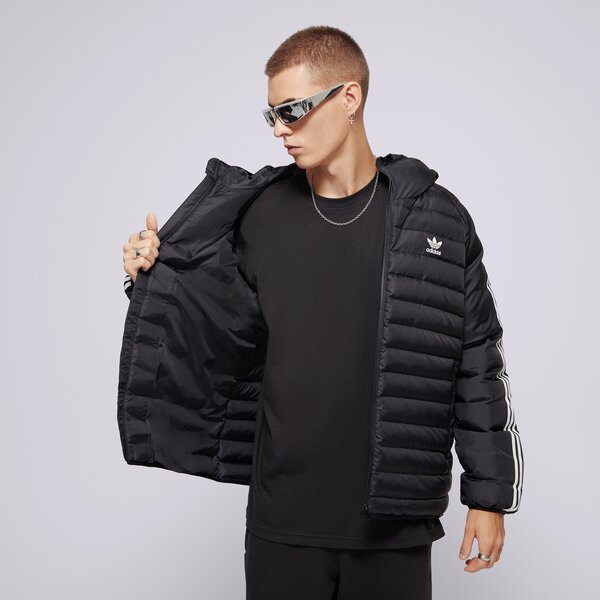 Ziemas jaka vīriešiem ADIDAS JAKA JACKET ORIGINALS BLK iz1842 krāsa melna