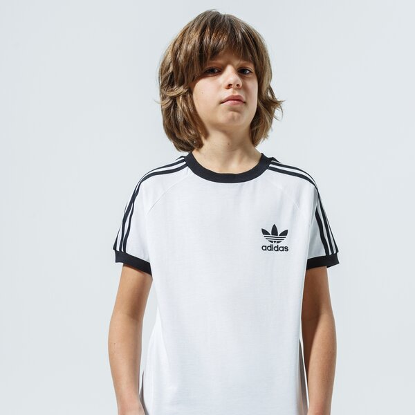 T krekli bērniem ADIDAS T-SHIRT 3STRIPES TEE BOY dv2901 krāsa balta