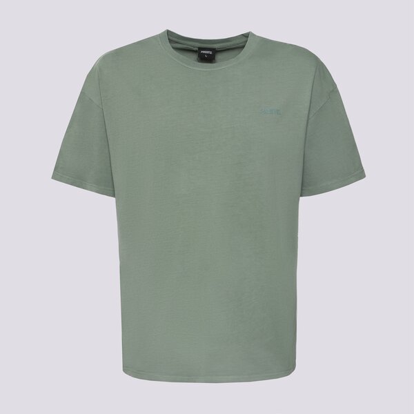 Vīriešu t krekli PROSTO  T-SHIRT BLAC WASHED GREEN kl241mtee123x krāsa zaļa