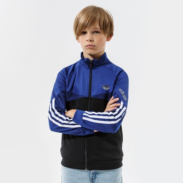 Džemperi bērniem ADIDAS DŽEMPERIS TRACK TOP BOY h31216 krāsa tumši zila