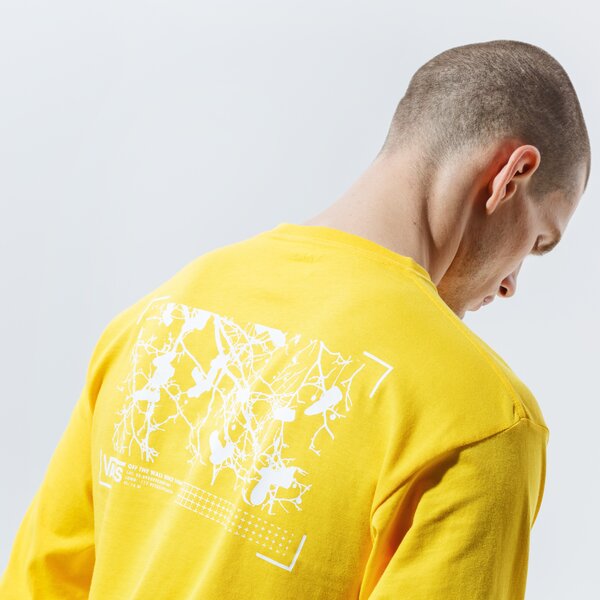 Vīriešu t krekli VANS T-SHIRT 66 SUPPLY LS vn0a4tut85w1 krāsa dzeltena