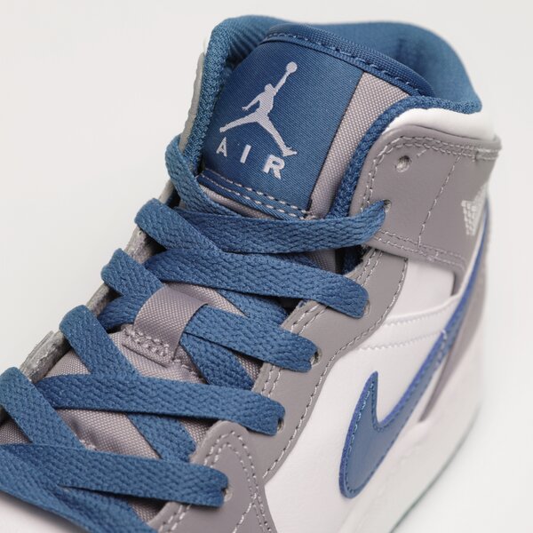 Sporta apavi bērniem AIR JORDAN 1 MID (GS) dq8423-014 krāsa pelēka
