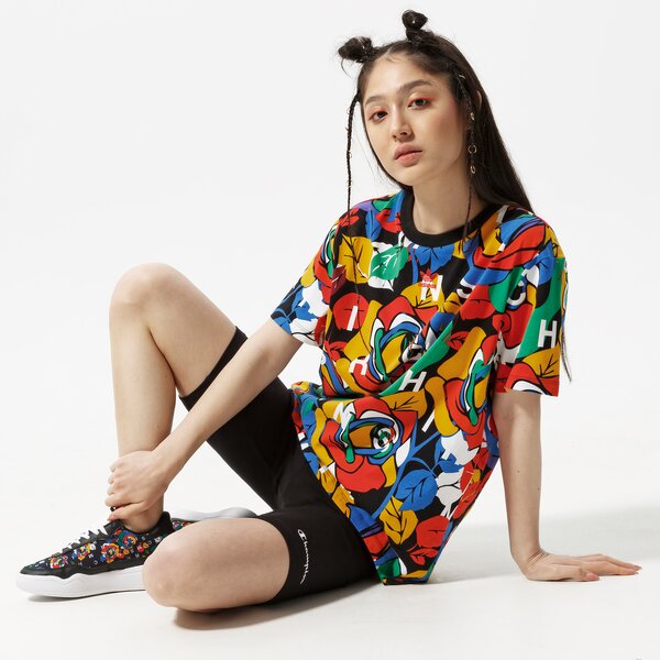 Krekli sievietēm ADIDAS T-SHIRT LOOSE hc4474 krāsa daudzkrāsaina