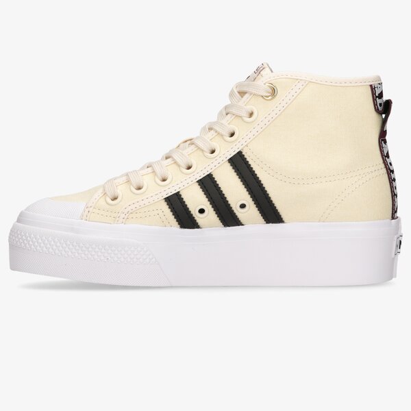Sporta apavi sievietēm ADIDAS NIZZA PLATFORM MID W h00641 krāsa bēša