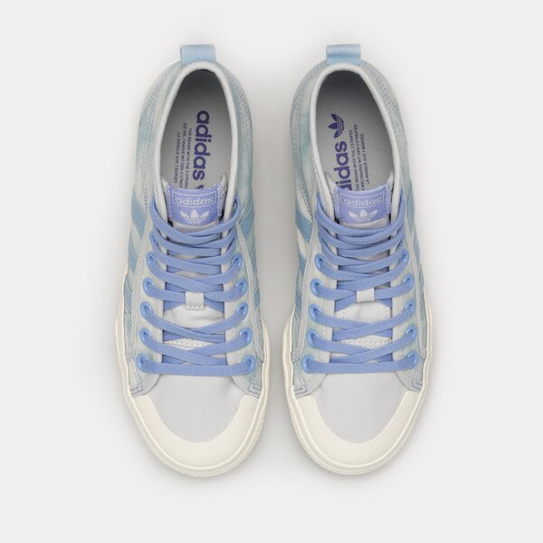 Sporta apavi sievietēm ADIDAS NIZZA PLATFORM MID W hq4327 krāsa zila