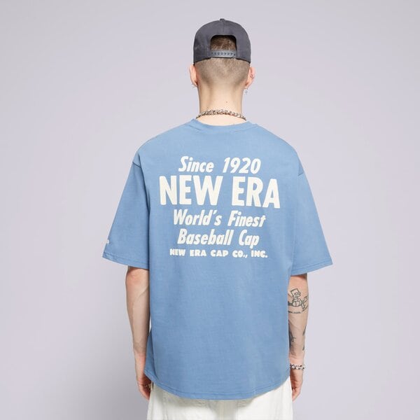 Vīriešu t krekli NEW ERA T-SHIRT NE GRPHC BP OS NONE 60502646 krāsa zila