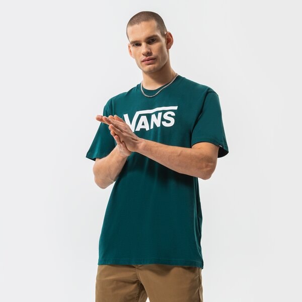 Vīriešu t krekli VANS T-SHIRT VANS CLASSIC vn000gggy8m1 krāsa zaļa