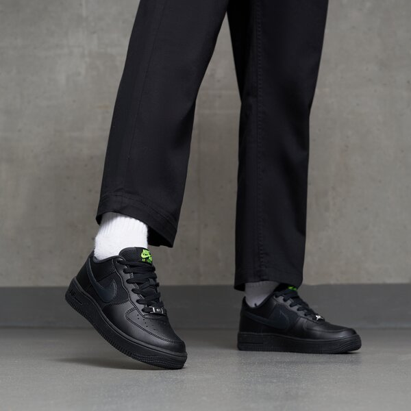 Sporta apavi bērniem NIKE AIR FORCE 1 CRATER CLASSIC dh8695-001 krāsa melna
