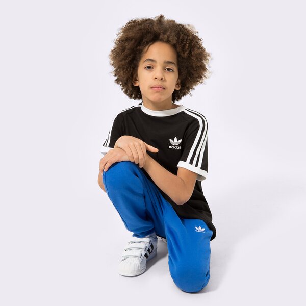 T krekli bērniem ADIDAS T-SHIRT 3STRIPES TEE BOY hk0264 krāsa balta