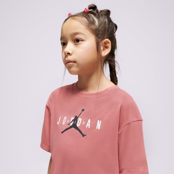 T krekli bērniem JORDAN T-KREKLS MJ HBR SUSTAINABLE GIRLS TEE GIRL 45b923p9i krāsa rozā