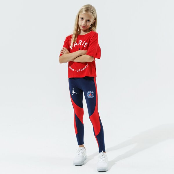 T krekli bērniem JORDAN T-SHIRT PSG BOXY TEE GIRL 4ja590-u10 krāsa sarkana