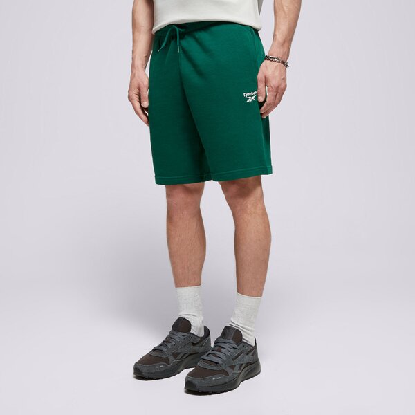 Vīriešu šorti REEBOK ŠORTI RI FT LEFT LEG 100076441 krāsa zaļa