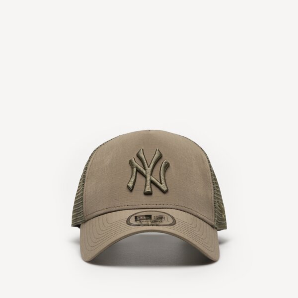 Vīriešu cepure ar nagu NEW ERA CEPURE TECH RIPSTOP TRUCKER NYY NEW YORK YANKEES 60358054 krāsa haki