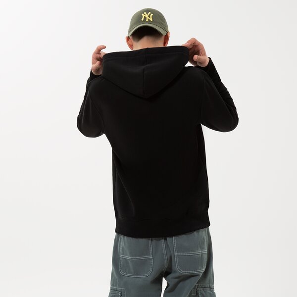 Vīriešu džemperis ALPHA INDUSTRIES  DŽEMPERIS AR KAPUCI  BASIC 196318-03 krāsa melna